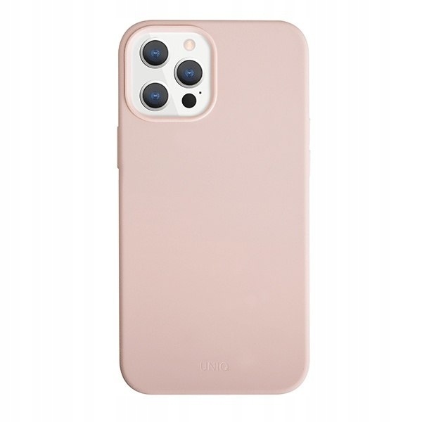 UNIQ LINO HUE PREMIUM LIQUID SILICONE CASE FOR IPHONE 12 PRO MAX | PINK